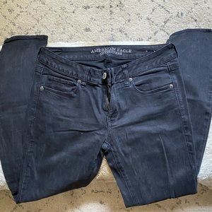 American Eagle Black Skinny Jeans
